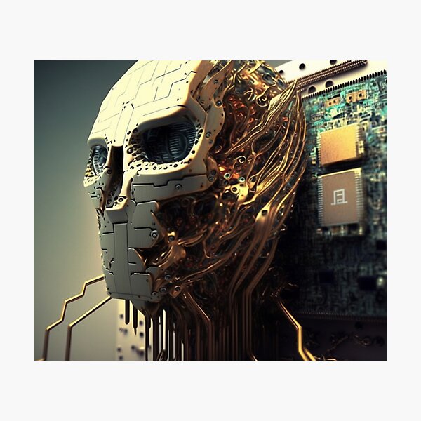 Item preview, ChatGPT- The face of A.I designed and sold by MrRobotAI.