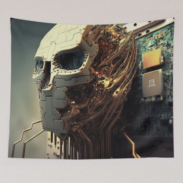 Item preview, ChatGPT- The face of A.I designed and sold by MrRobotAI.