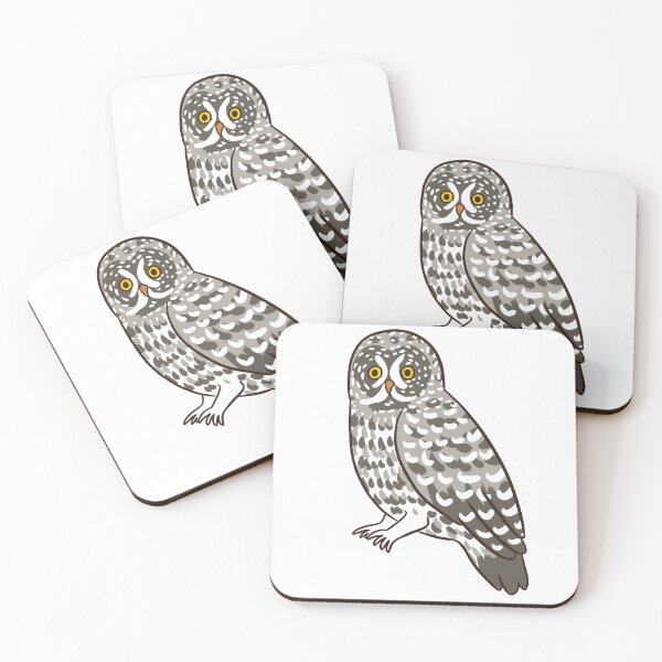 Item preview, Great grey owl illustration  designed and sold by Yarafantasyart.