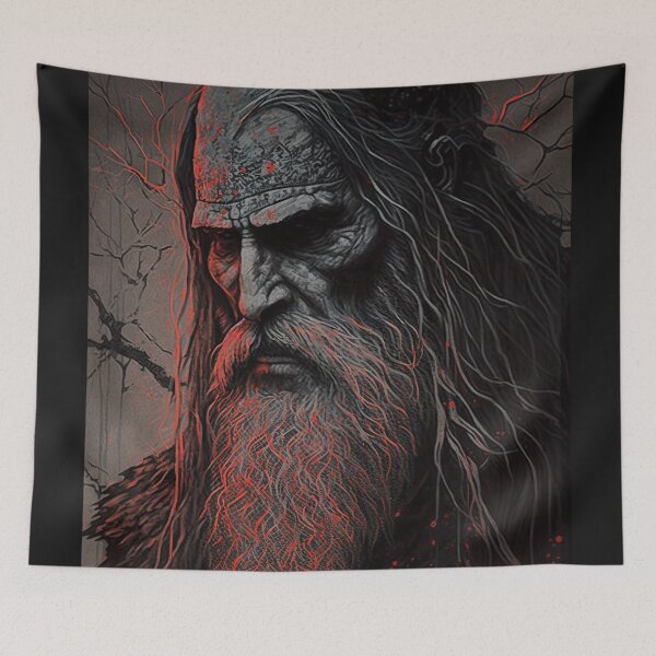Item preview, The Allfather Awaits designed and sold by OccultDreams.