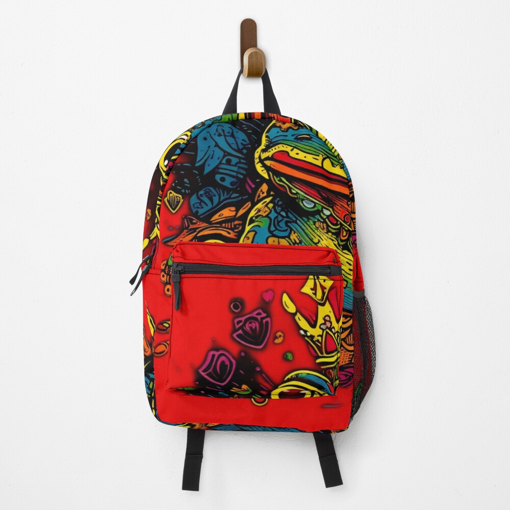 Item preview, Backpack designed and sold by WackyWallaby.