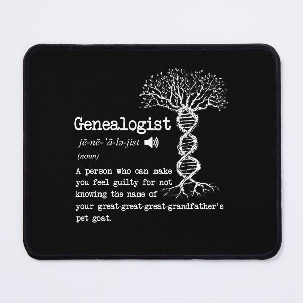 Item preview, Funny Genealogist Definition Family Researcher History Tree Lineage designed and sold by MrEddie10.