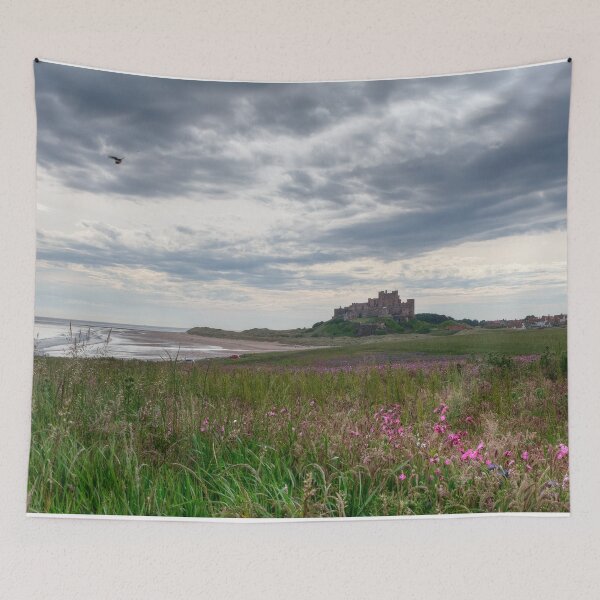 Item preview, Bamburgh Castle  on the beach designed and sold by HaleyRedshaw.