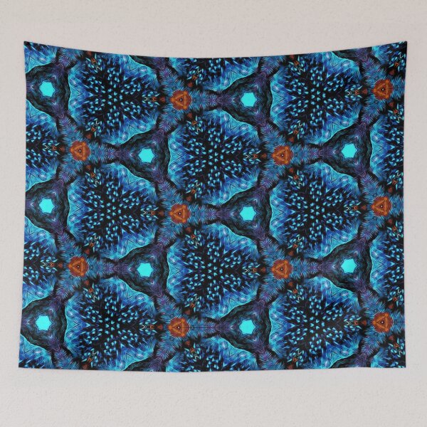 Item preview, Kingfisher Kaleidoscope  designed and sold by mixMixtli.