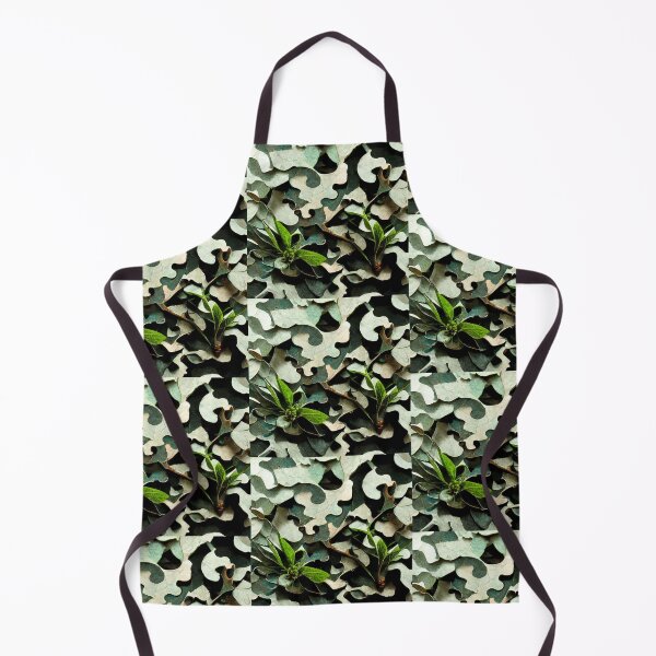 Item preview, Camouflagepattern made of scrap metal and plants by heringa designed and sold by heringa.