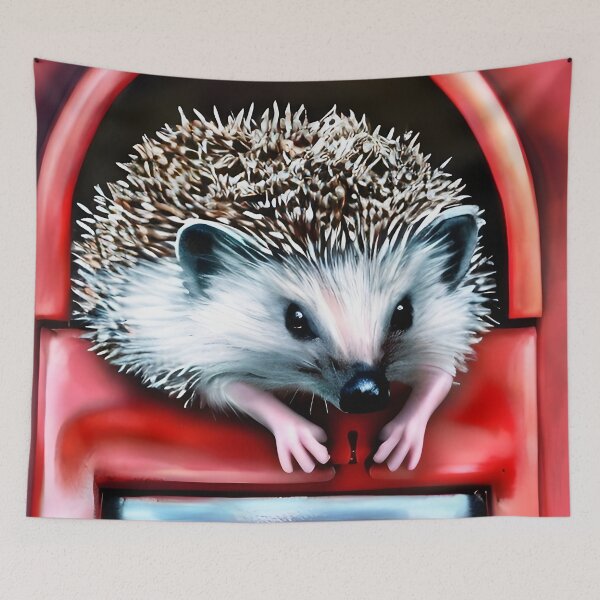 Item preview, Hedgehog Mailbox designed and sold by Steeshirts.