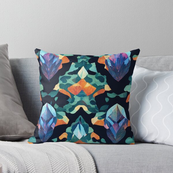 Item preview, Colorful crystal camo pattern by heringa  designed and sold by heringa.