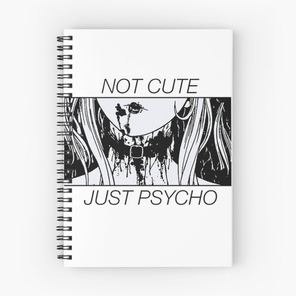 Item preview, Not cute, just psycho designed and sold by Skyzodesu.
