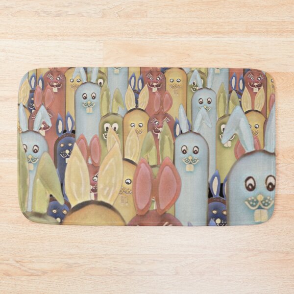 Item preview, Hoppy day - lots of happy rabbits - comic style designed and sold by kikidu21.