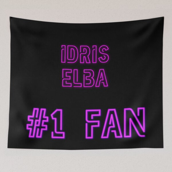 Item preview, Idris Elba - #1 fan designed and sold by 2Girls1Shirt.