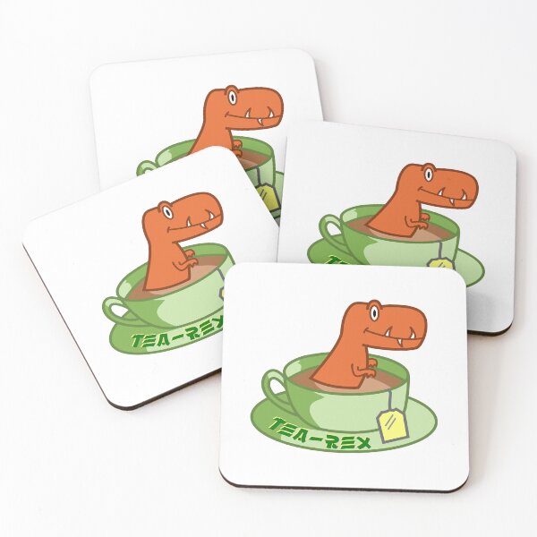 Item preview, Tea Rex drawing designed and sold by Blondiabshop.