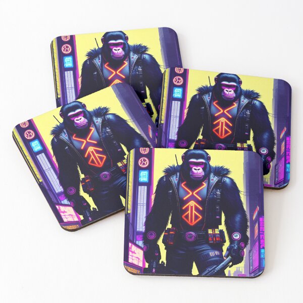 Item preview, Cyber Gorilla Ai Art designed and sold by CyberArtWorld.