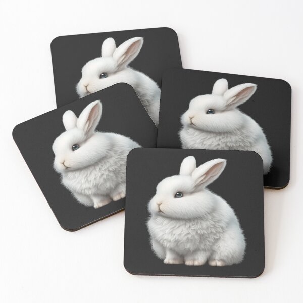 Item preview, FLUFFY KAWAII BUNNY designed and sold by CRAZY&ART.