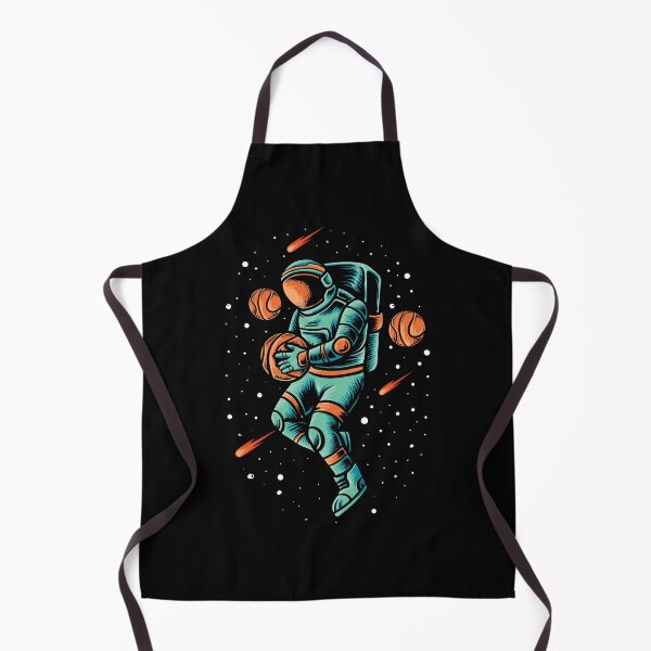 Item preview, Basketball in Space on Black | Astronaut designed and sold by KatsCanvas.