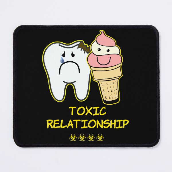 Item preview, 'Toxic Relationship' Couple Goals - Sarcasm Lovers Collection designed and sold by Ridiculam Toga.