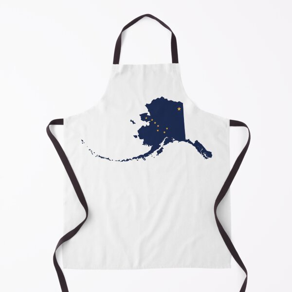 Item preview, Alaska State Shape and Flag Design designed and sold by NewNomads.