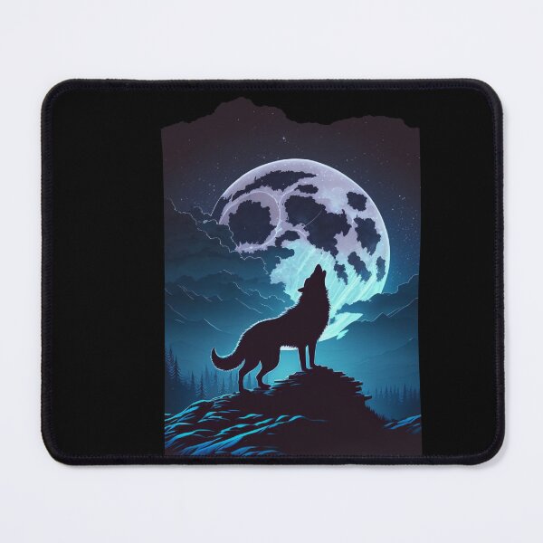 Item preview, Moonlit Howl designed and sold by Tee  Craze.