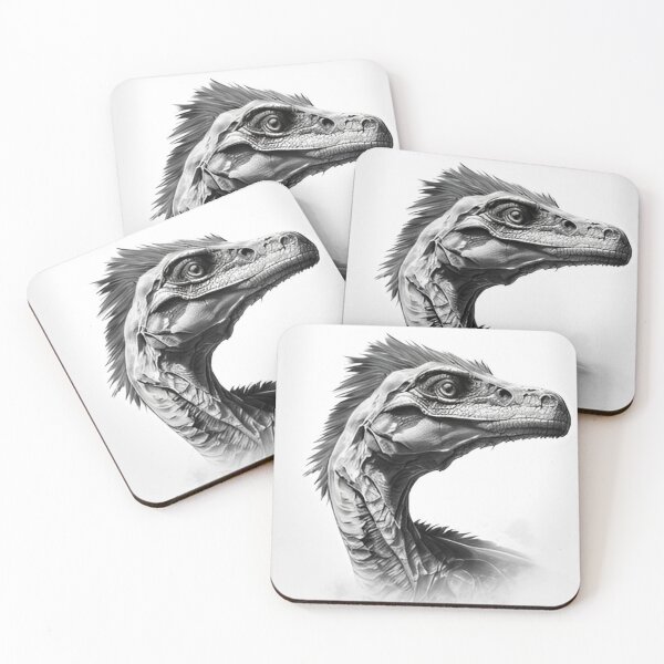 Item preview, Detailed Pencil Sketch of a Raptor for Animal and Art Fans designed and sold by Pencil-Art.
