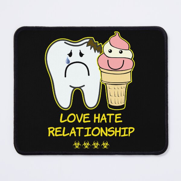 Item preview, 'Love Hate Relationship' Couple Goals - Sarcasm Lovers Collection designed and sold by Ridiculam Toga.