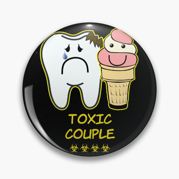 Item preview, 'Toxic Couple' Goals - Sarcasm Lovers Collection designed and sold by Ridiculam Toga.
