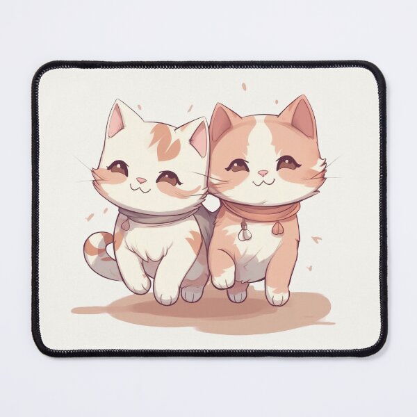 Item preview, Cute Smiling Cat Best Friends designed and sold by cetakulang.