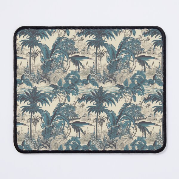 Item preview, Copy of A tropical island inspired foliage, flowers and boats paper designed and sold by paulstamp.