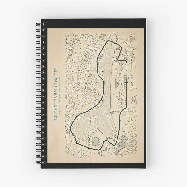 Item preview, Albert Park Circuit (Parchment) designed and sold by BGALAXY.