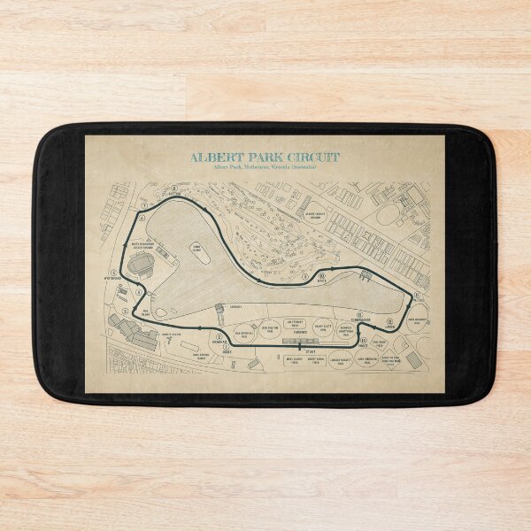 Item preview, Albert Park Circuit (Parchment) designed and sold by BGALAXY.