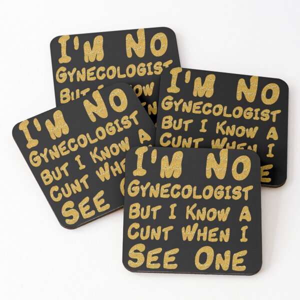 Item preview, Im No Gynecologist But I Know A Cunt When I See One designed and sold by fattim3.