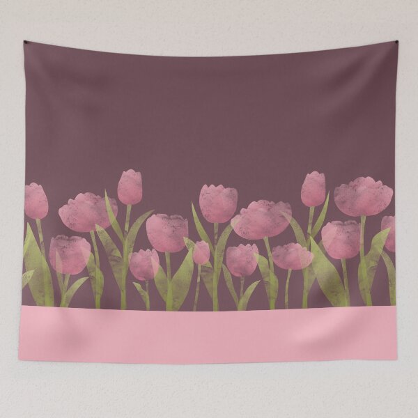 Item preview, Spring Tulips | Eggplant designed and sold by Wintre2.