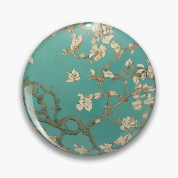 Item preview, Almond tree floural tiling paper designed and sold by paulstamp.