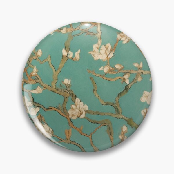 Item preview, Almond tree floural tiling paper designed and sold by paulstamp.