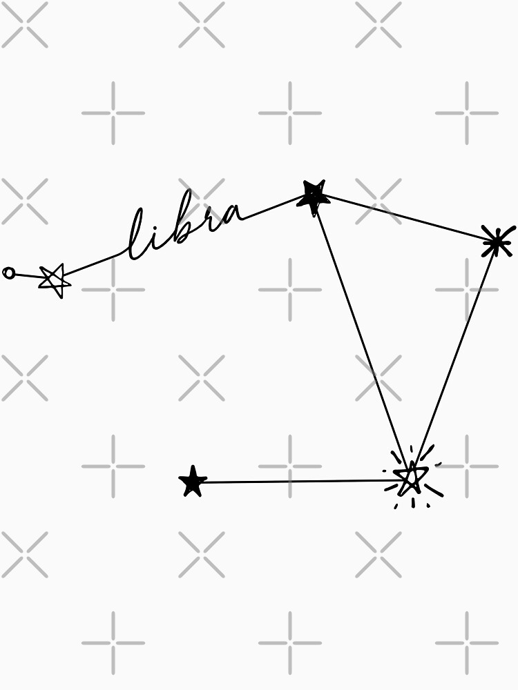 libra constellation drawing