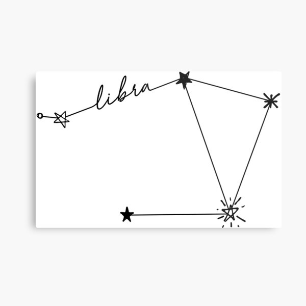 libra constellation drawing