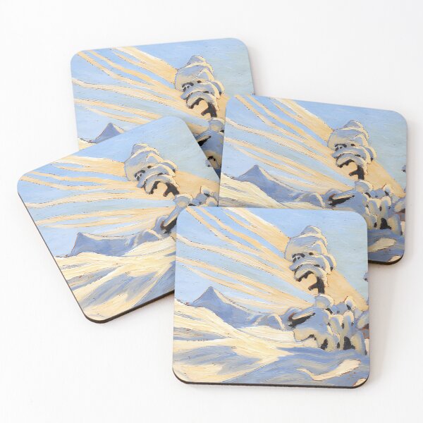 Item preview, Snow, Rocky Mountains by Lawren Harris designed and sold by TheRedVineyard.