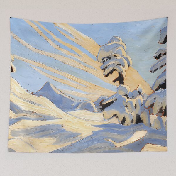 Item preview, Snow, Rocky Mountains by Lawren Harris designed and sold by TheRedVineyard.