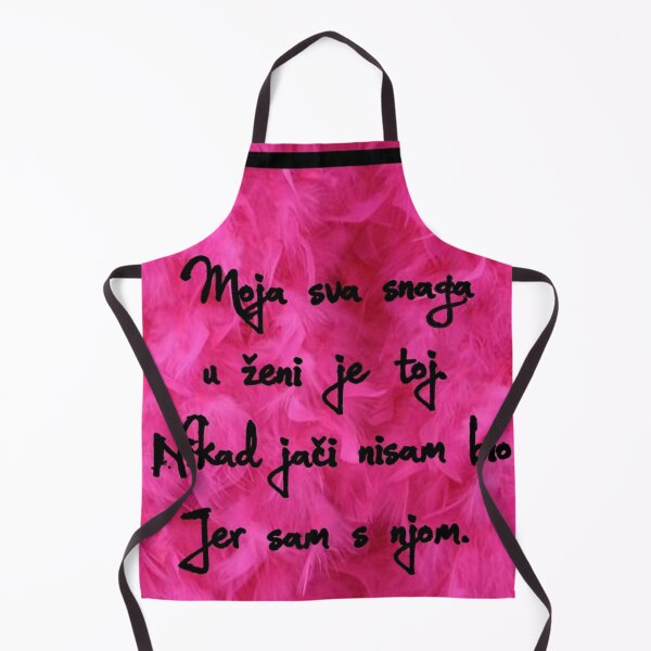 Item preview, Lyrics - Moja sva snaga u ženi je toj, nikad jači nisam bio jer sam s njom (Šal) designed and sold by Marija Barisic.