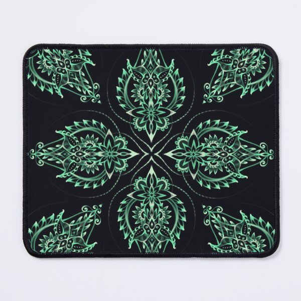 Item preview, Green patterned  designed and sold by MezBerry.
