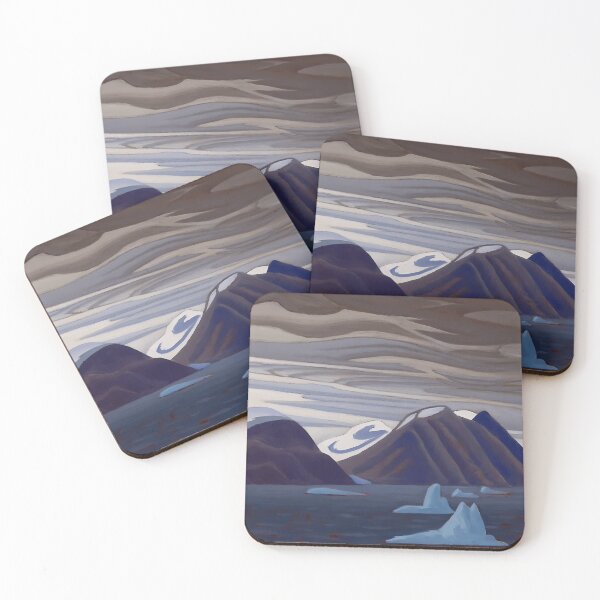 Item preview, North Greenland Coast, Arctic Sketch XXV by Lawren Harris designed and sold by TheRedVineyard.