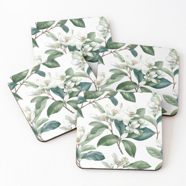 Item preview, Alder-leaved serviceberry pattern designed and sold by RooArtistry.