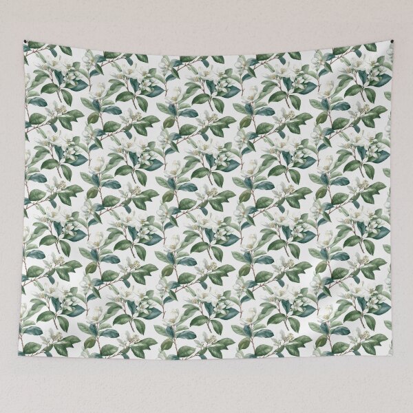 Item preview, Alder-leaved serviceberry pattern designed and sold by RooArtistry.