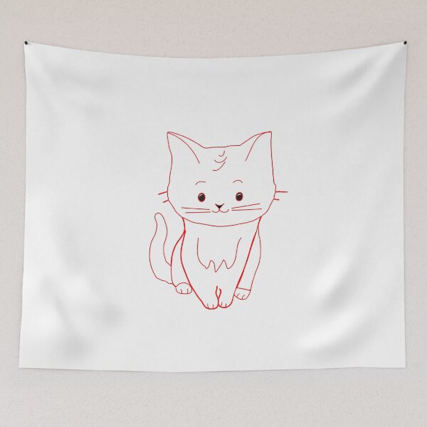 Item preview, Red Cat designed and sold by DesignAFind.