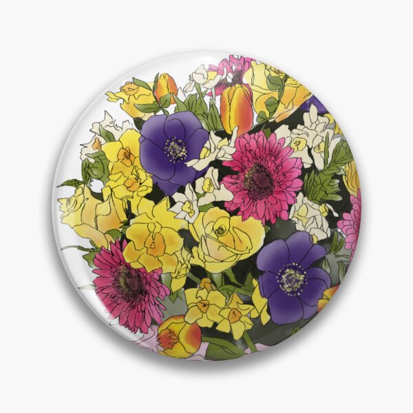 Item preview, Spring Blooms in a Bag by Wooded Hill Art Studio designed and sold by WoodedHill.