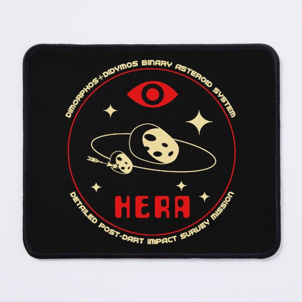 Item preview, ESA HERA mission logo (rich, filled) designed and sold by SolidEarthArt.