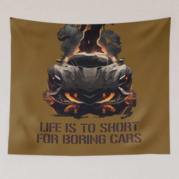 Item preview, Futuristic Rush Supercar Life is to short for boring cars designed and sold by DigitalArt BoutiqueRS.