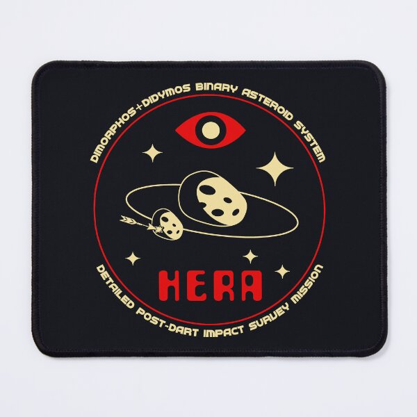 Item preview, ESA HERA mission logo (rich, empty) designed and sold by SolidEarthArt.