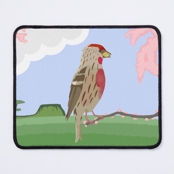 Item preview, Redpoll, Foulshaw Moss Nature Reserve designed and sold by LakelandDrawing.