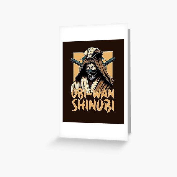 Aperçu de l'œuvre Obi-Wan Shinobi Ninja Kenobi créée et vendue par MDCGraphics.