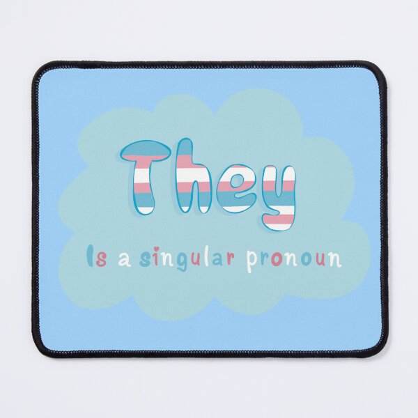 Item preview, They is a singular pronoun  designed and sold by Psy Shark.
