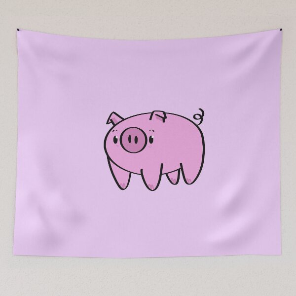 Item preview, Pink pig designed and sold by DelfisArt.